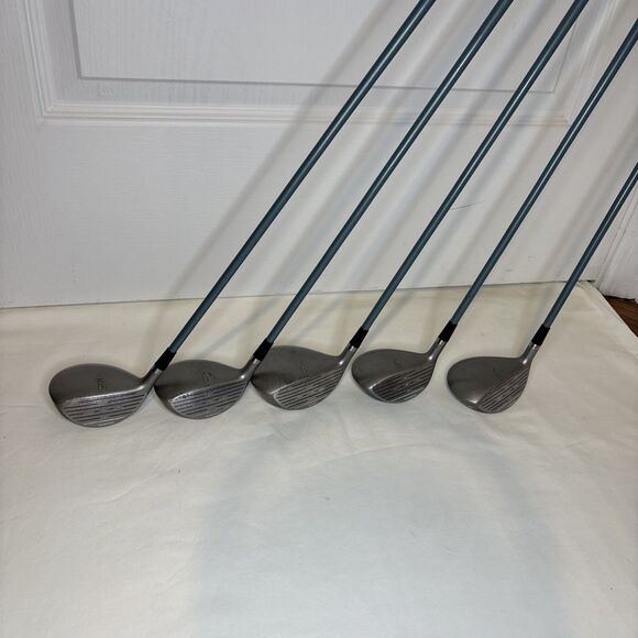 set of 5 macgregor system five-1-five dx oversze wood 1,3,5,7,9 Petite Length - Picture 2 of 16